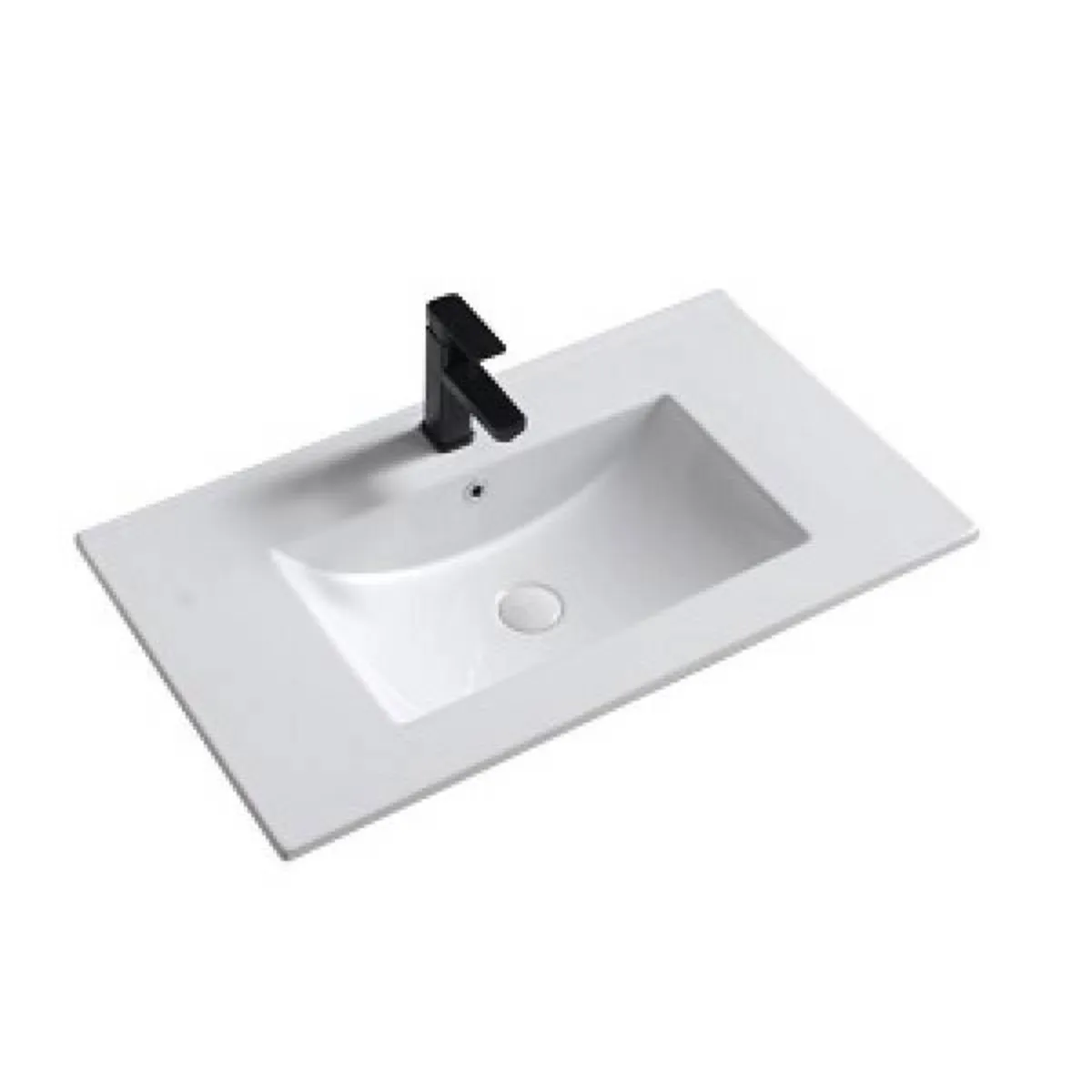 Baron A108 Stainless Steel Cabinet with Insert Basin 810mm (6 Colours) - view 2